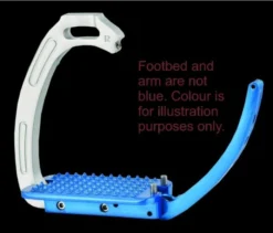 Horse Tech Super Safety Aluminum Stirrup Irons With Magnet, SILVER -Lemieux Store 14 1688 open 1