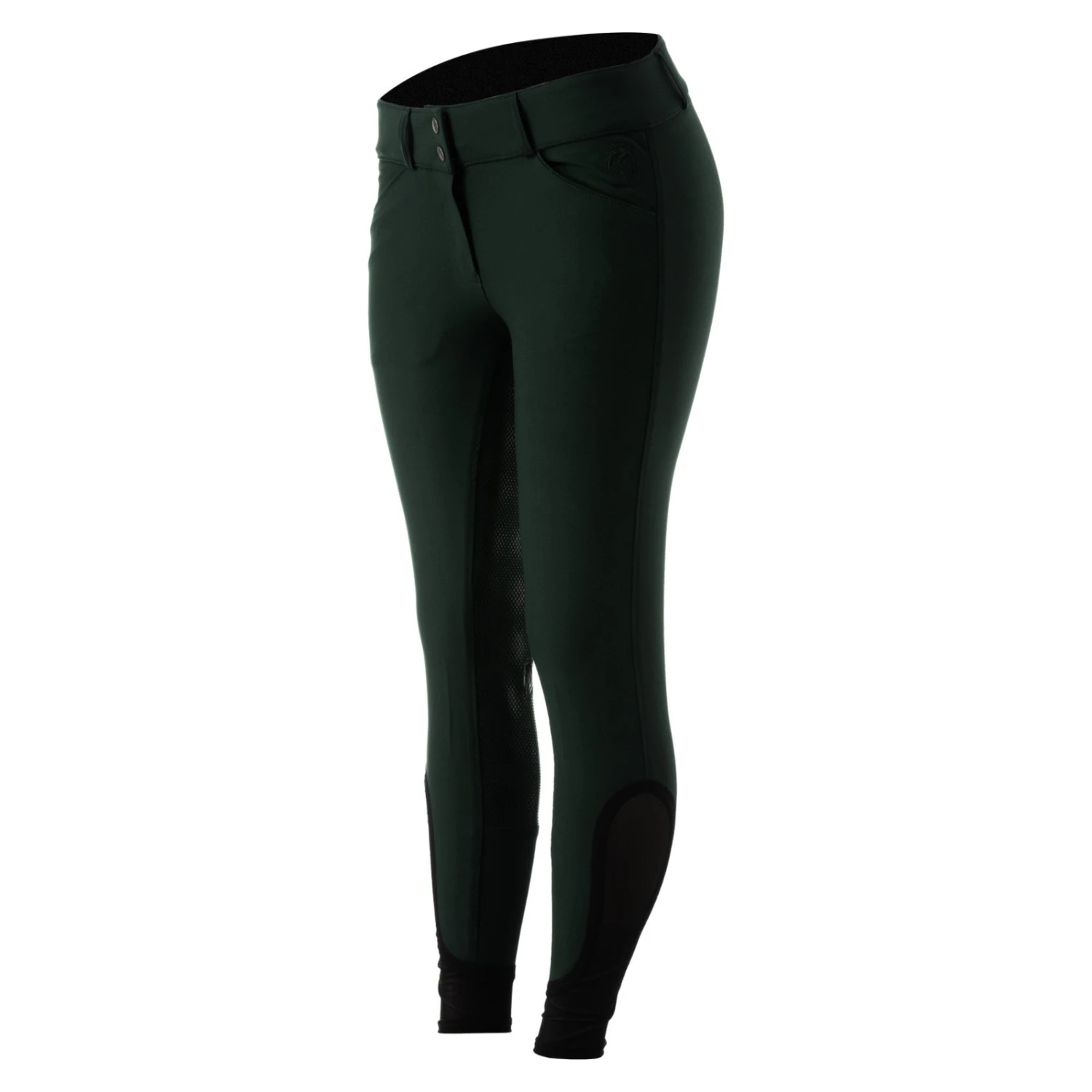 Equinavia Maud Women's Full Seat Breech - DEEP GREEN 3 Equinavia Maud Women's Full Seat Breech - DEEP GREEN - Image 3