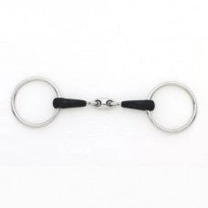 EcoPure Loose Ring Oval Peanut Moth Loose Ring Snaffle