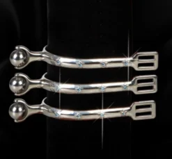 Ladies English Ball Spur With Swarovski Crystals