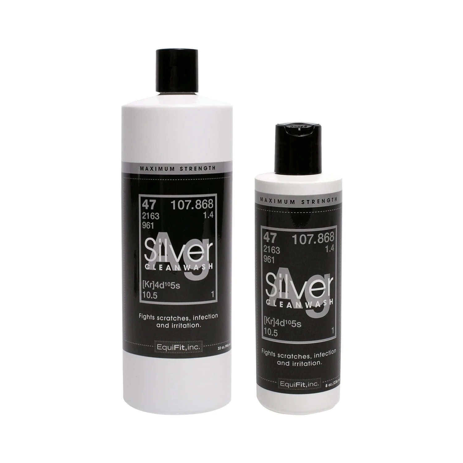 EquiFit AG Silver Clean Wash Daily Strength - 32oz. 1 EquiFit AG Silver Clean Wash Daily Strength - 32oz.