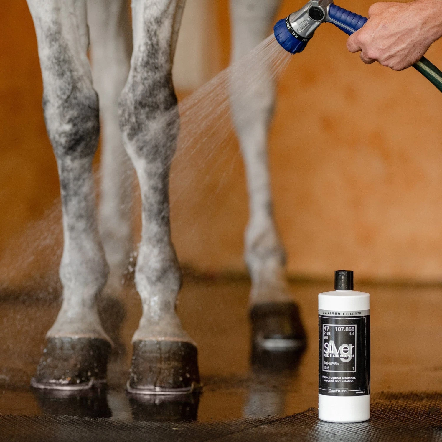 EquiFit AG Silver Clean Wash Daily Strength - 32oz. 2 EquiFit AG Silver Clean Wash Daily Strength - 32oz. - Image 2