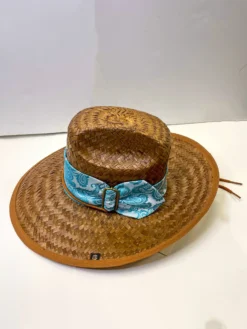 Riata Designs Original Hat - Light Blue Paisley