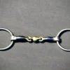 Vision Blue Steel Lozenge Link Loose Ring Snaffle