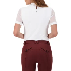 Vision Apparel Short Sleeve Mesh Show Shirt -Lemieux Store P210902163757 top front jpg 2