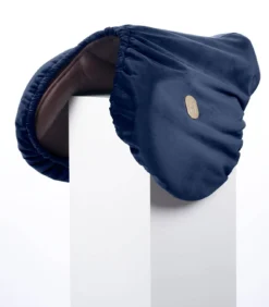 Hansen Equestrian Lush Velvet Saddle Cover -Lemieux Store Saddle Cover Navy 1