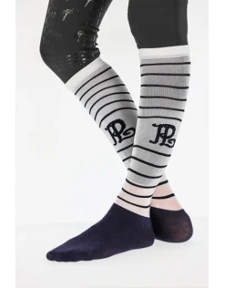 PÉNÉLOPE PenelopeRiding Socks, 2 Pairs - Various Colours -Lemieux Store chaussettes penelope little blanc rayees marine