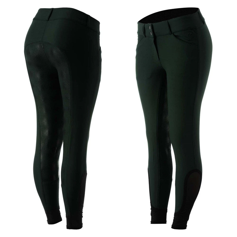 Equinavia Maud Women's Full Seat Breech - DEEP GREEN 1 Equinavia Maud Women's Full Seat Breech - DEEP GREEN