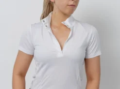 TKEQ SLOAN Short Sleeve Competition Top - WHITE -Lemieux Store image 0f3b3c83 b3e4 4c9d 8703 402b2d9bc2fb