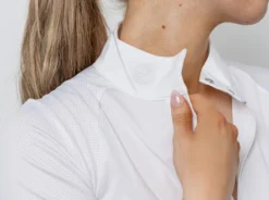 TKEQ SLOAN Short Sleeve Competition Top - WHITE -Lemieux Store image 6d7a170f 631c 4a8f 9d8d 1fb91c86df29