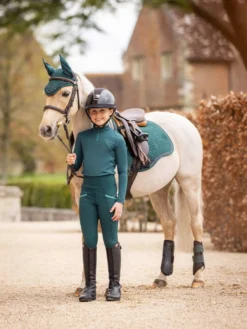 LeMieux Young Rider Base Layer - SPRUCE -Lemieux Store it03335 lifestyle youngriderbaselayer spruce 5 copy