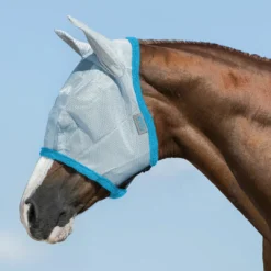 Horseware Ireland Amigo Fly Mask - Various Colours -Lemieux Store l amigo fly mask baby blue electric blue DMRF60 CBEB 99542.1620840073.1280.1280