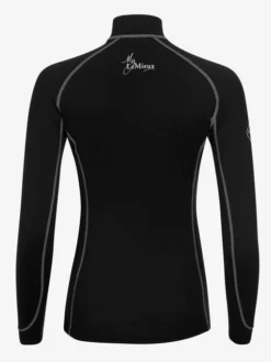LeMieux Ladies Long Sleeve Base Layer - BLACK -Lemieux Store lm baselayer black4 hr3000x4000