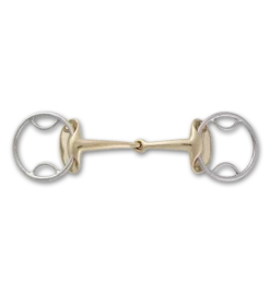 Stubben Steeltec Golden Wings 4 In 1 Gag Bit